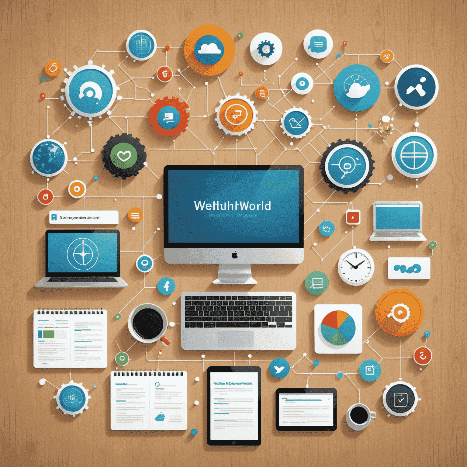 Imagen mostrando las últimas tecnologías y frameworks de desarrollo web